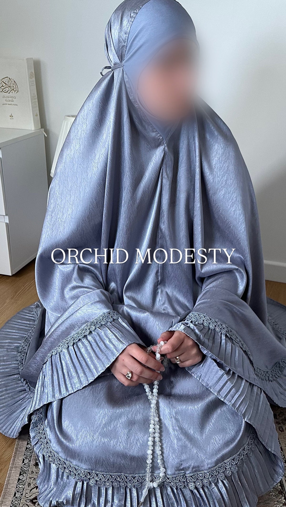 Telekung — ORCHID Gray
