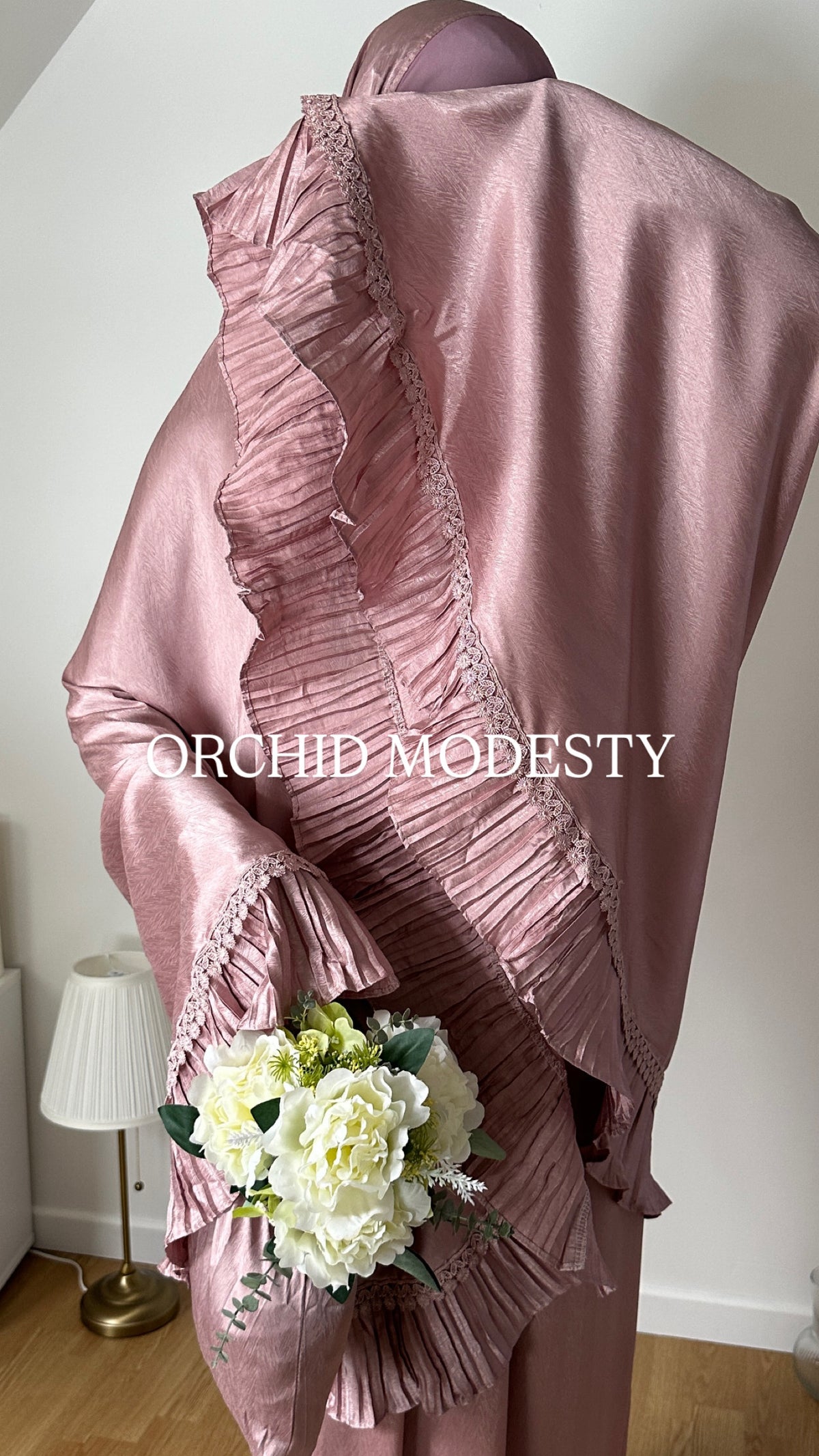 Telekung — ORCHID Pink